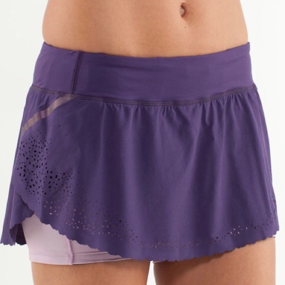 Lululemon Run A Marathon Skirt Concord Grape 8 - Picture 1 of 8
